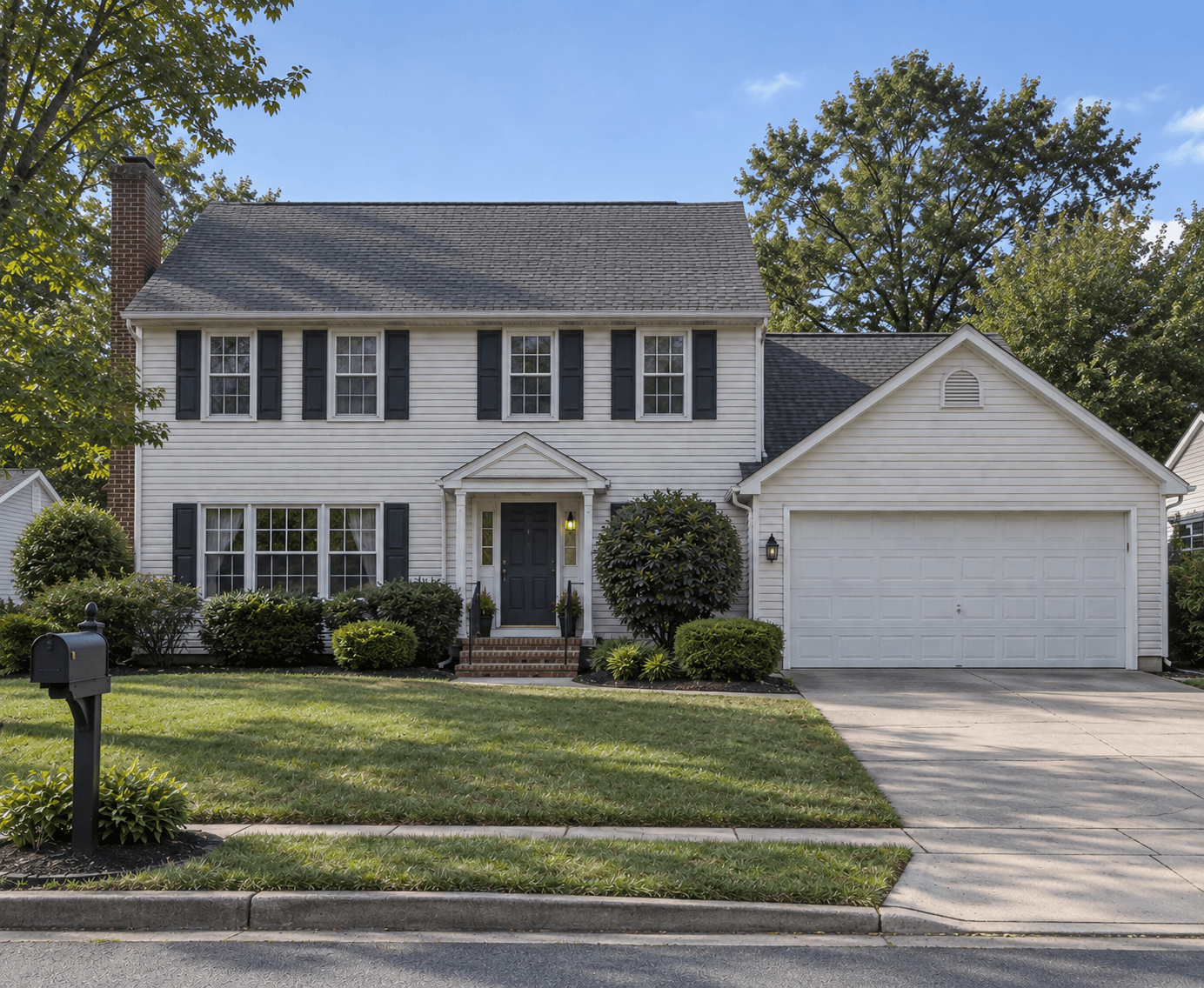 Professionally photographed residential property exterior